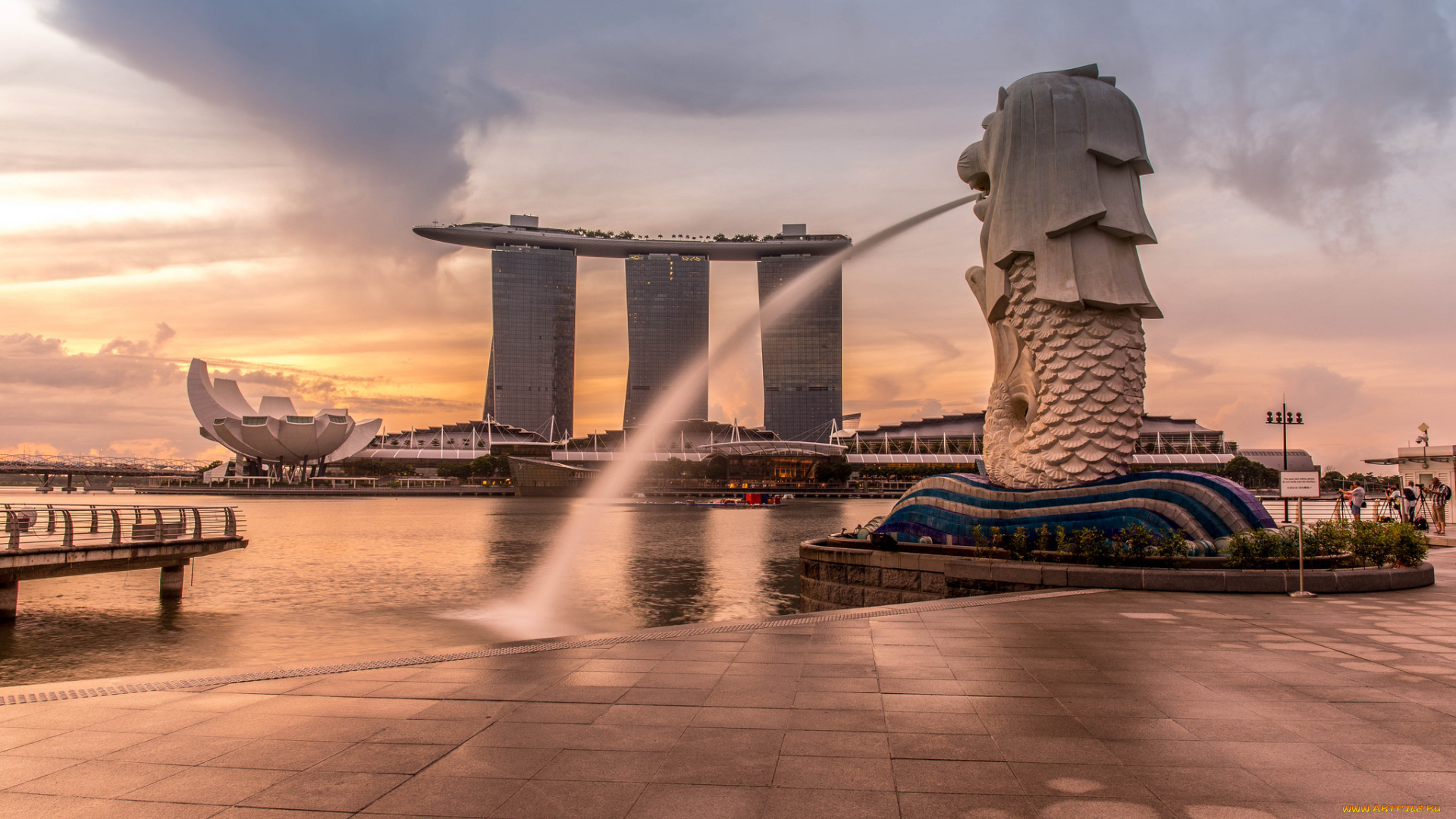 singapore, города, сингапур, , сингапур, панорама