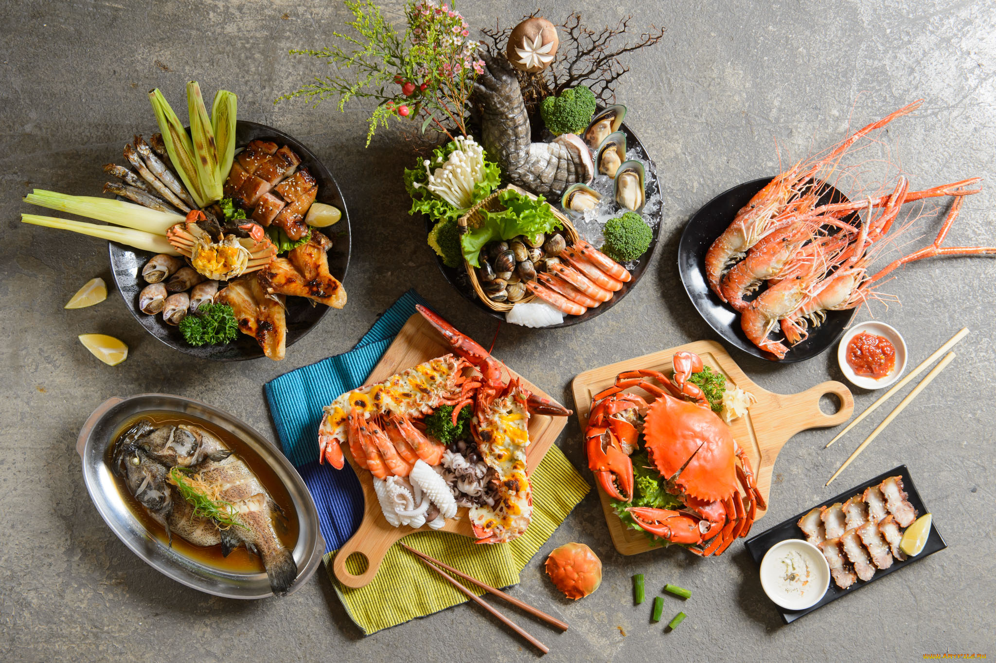 еда, рыба, , морепродукты, , суши, , роллы, морепродукты, креветки, краб
