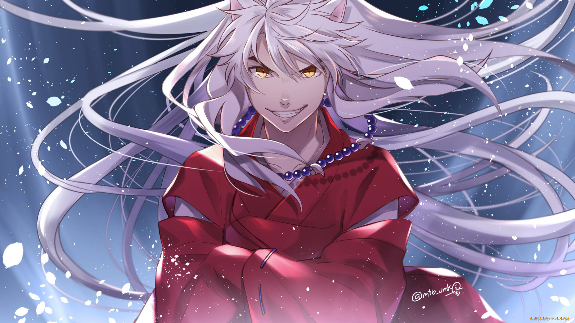 аниме, inuyasha, парень