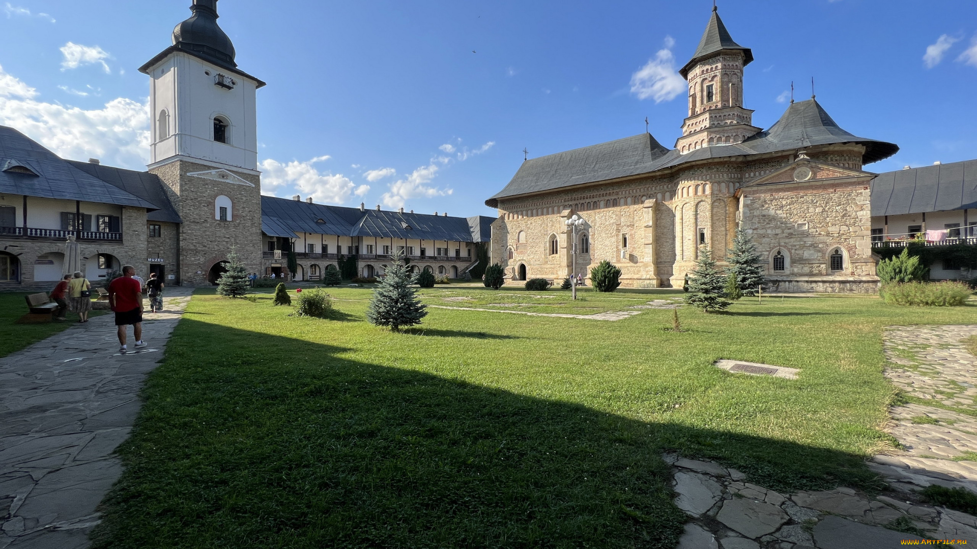 manastirea, neamt, romania, города, -, православные, церкви, , монастыри, manastirea, neamt