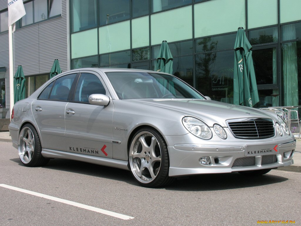 kleemann, e55, автомобили, mercedes, benz