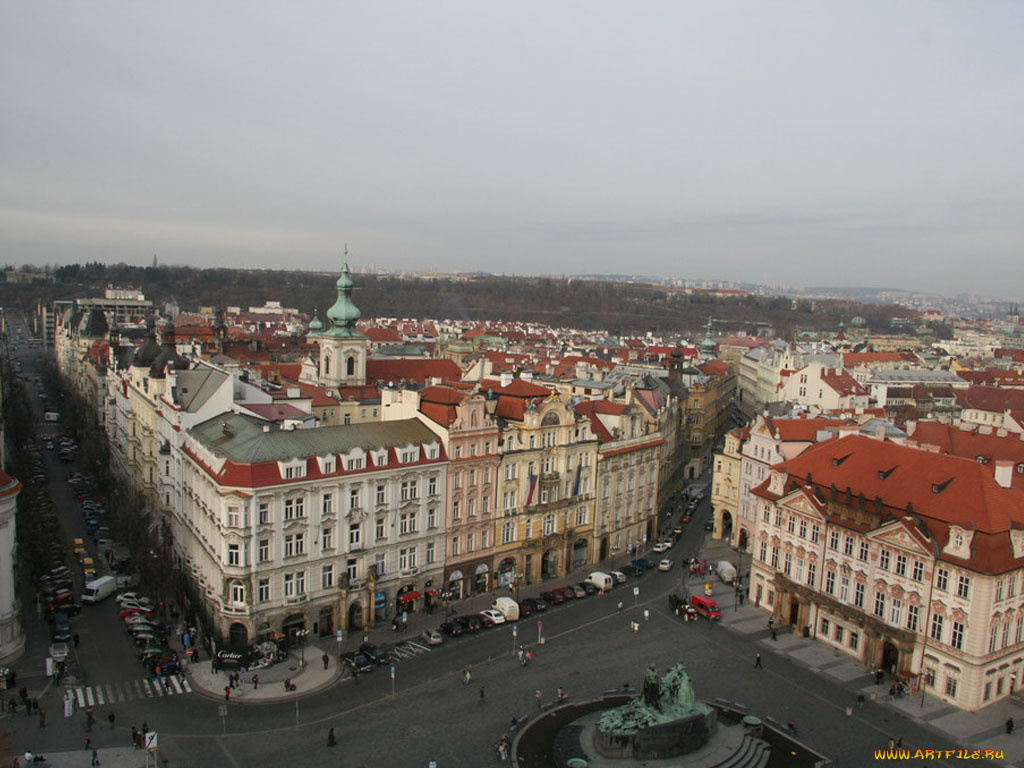 города, прага, Чехия