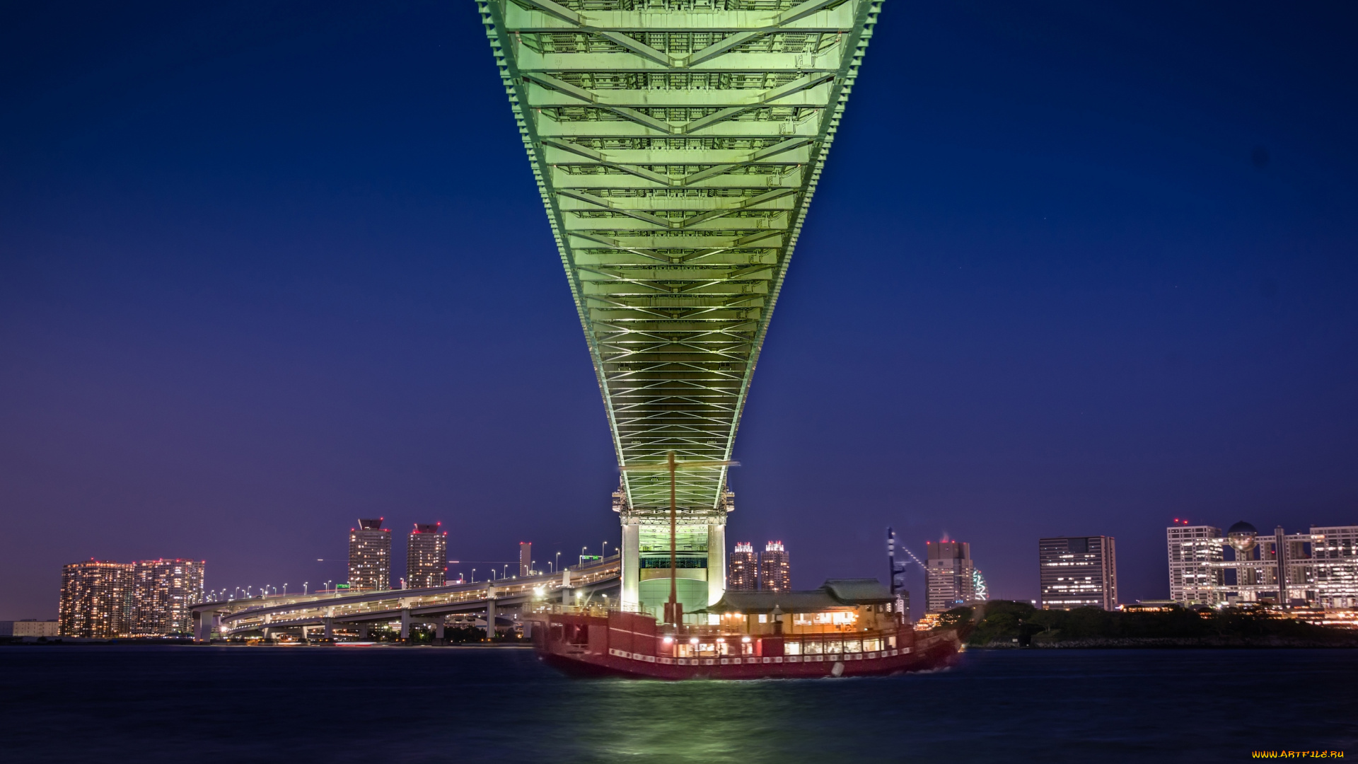 города, токио, , Япония, мост