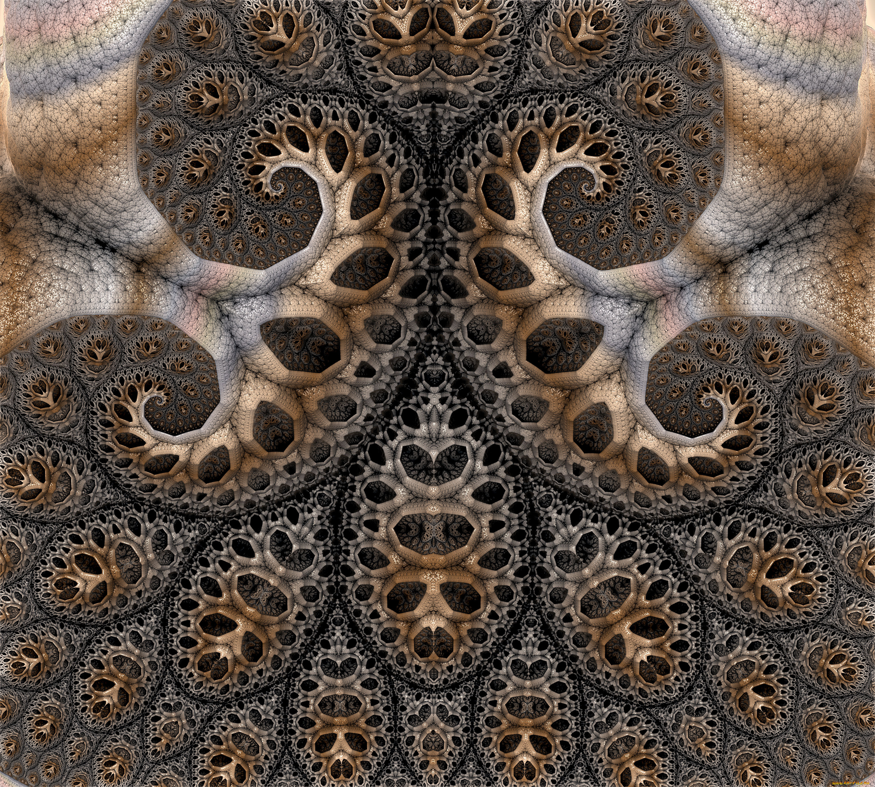 3д, графика, fractal, , фракталы, фон, цвета, узор