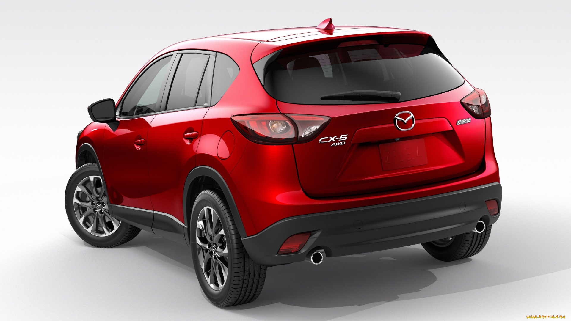 автомобили, mazda, 2015г, красный, ke, cx-5