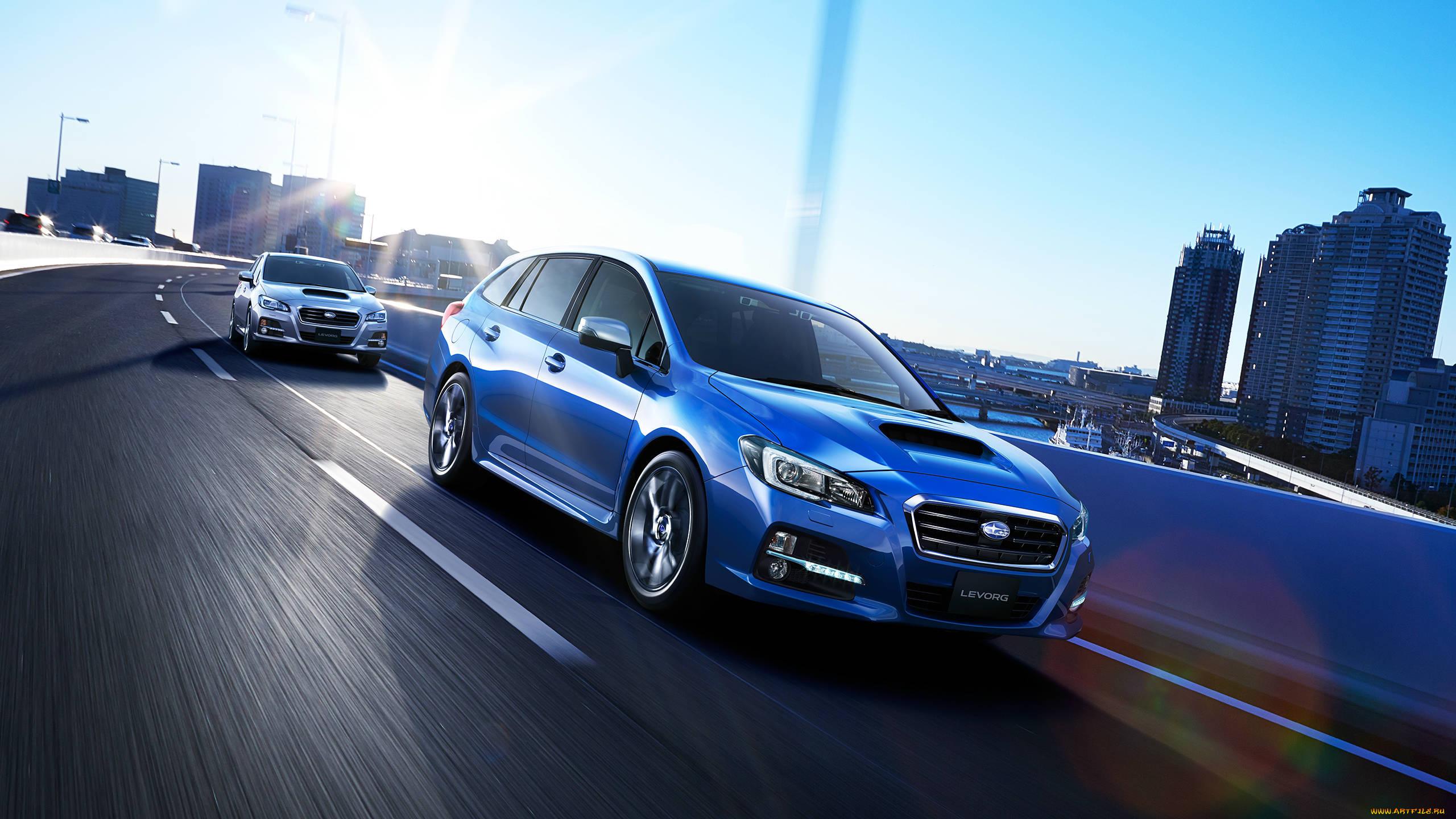 автомобили, subaru, синий, 2014г, levorg