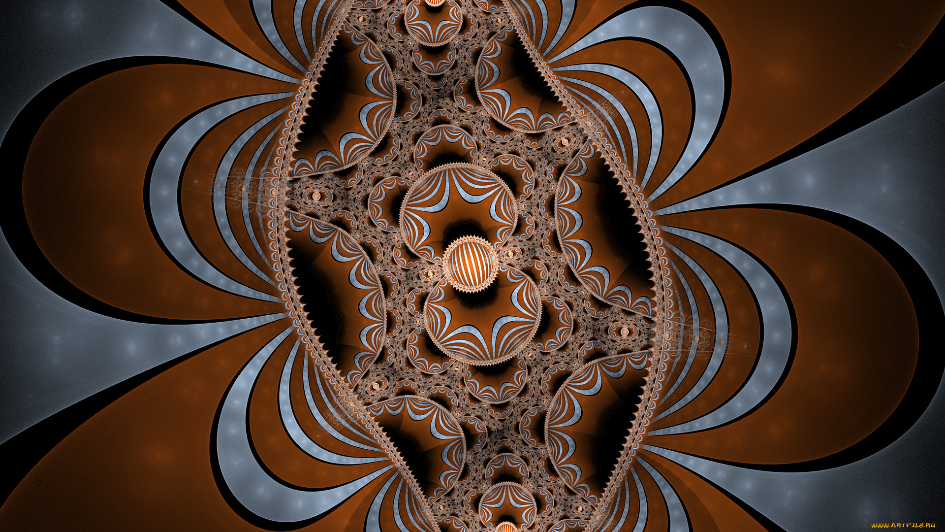 3д, графика, фракталы, , fractal, фон, цвета, узор