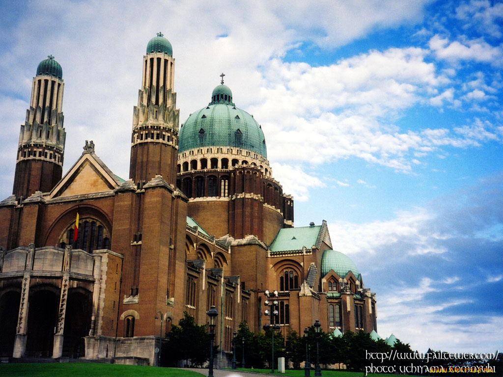 brussel, basilique, nationale, du, sacre, coeur, города, брюссель, бельгия