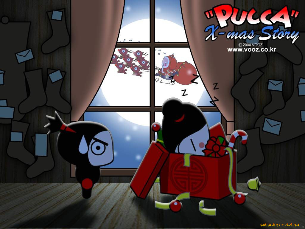 мультфильмы, pucca