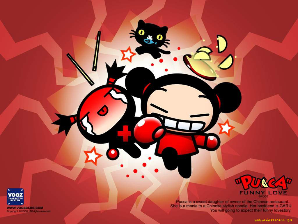 мультфильмы, pucca