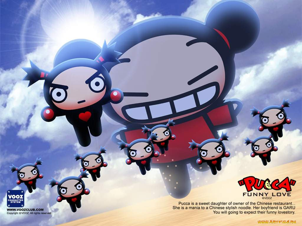 мультфильмы, pucca