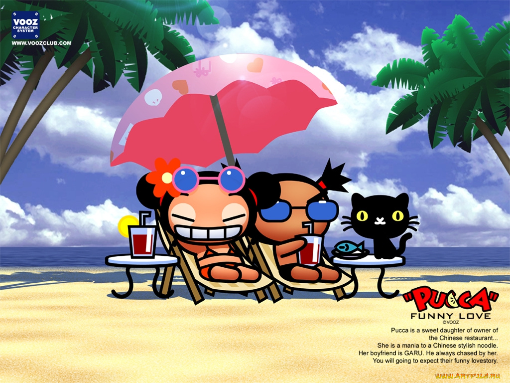 мультфильмы, pucca