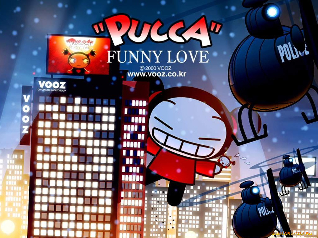 мультфильмы, pucca