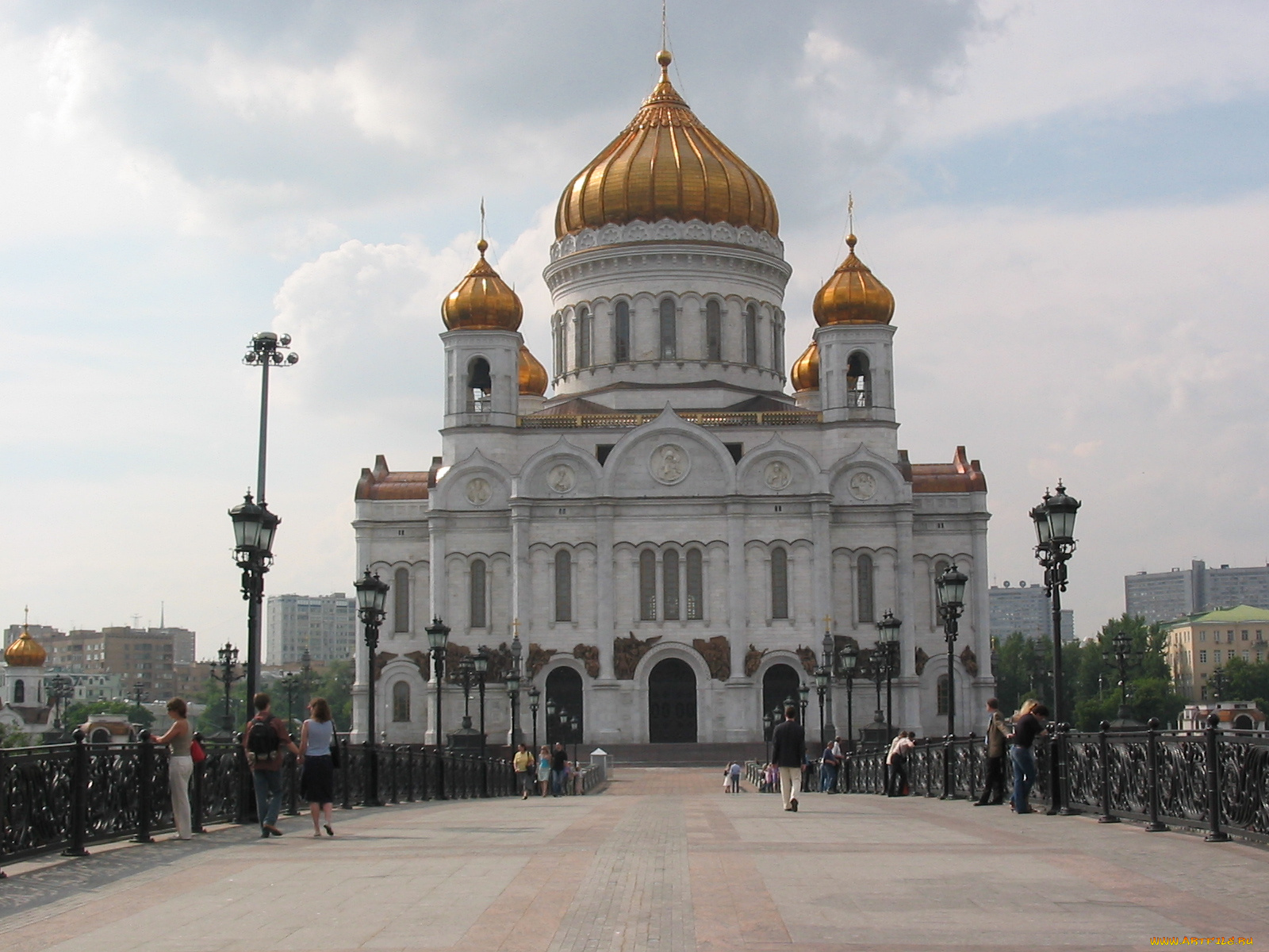 москва, дорога, храму, города, россия