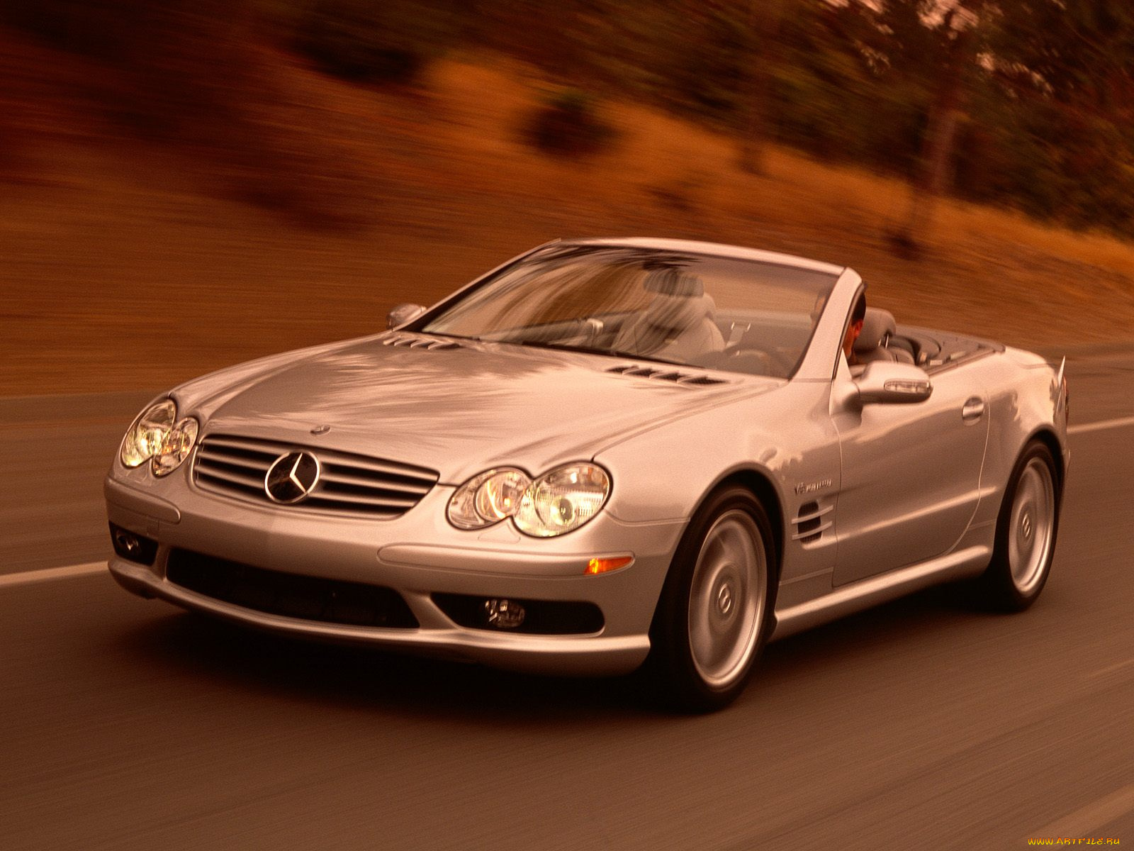 2003, mercedes, sl55, amg, roadster, автомобили, benz