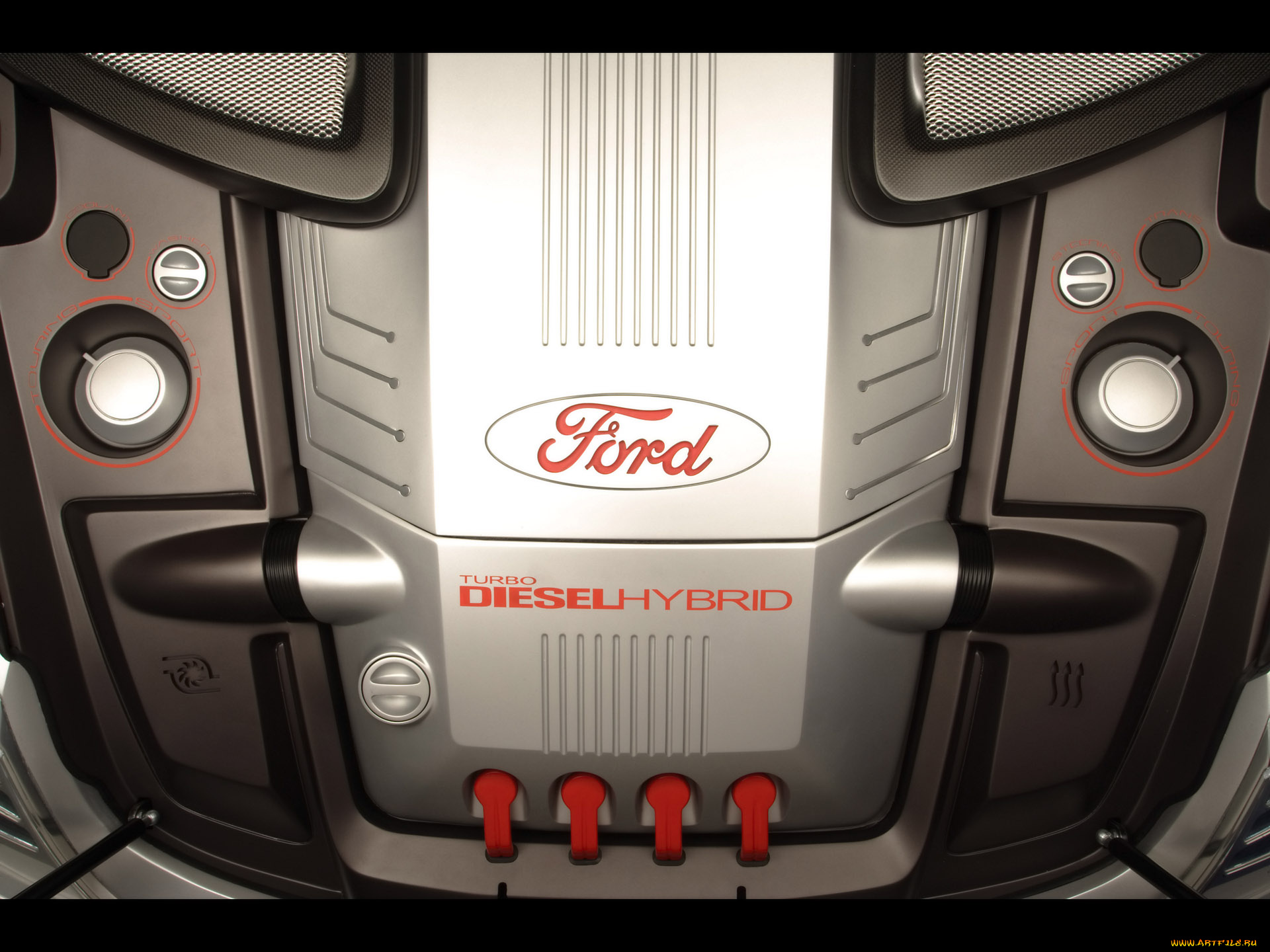 ford, reflex, concept, engine, автомобили, двигатели