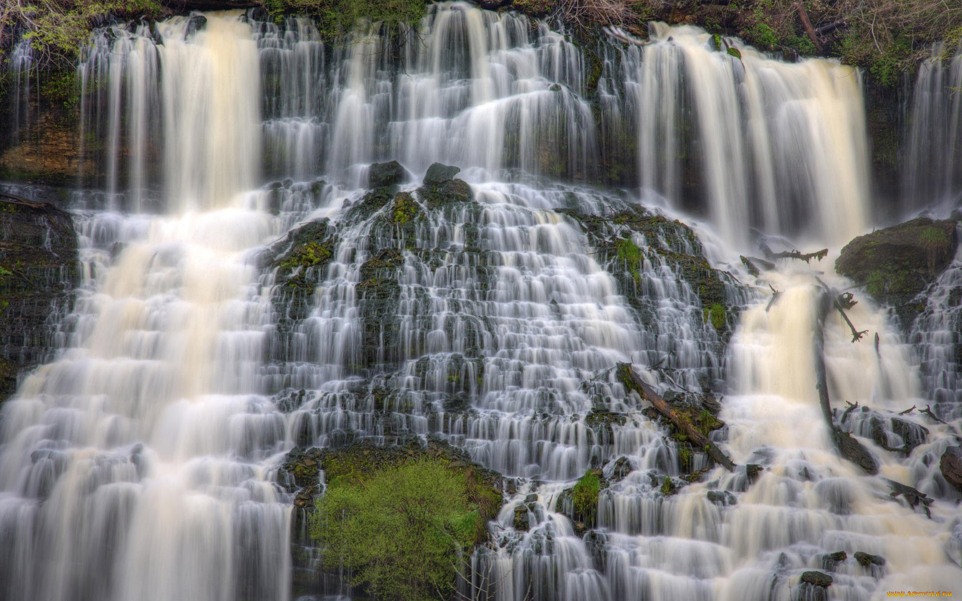 природа, водопады, вода