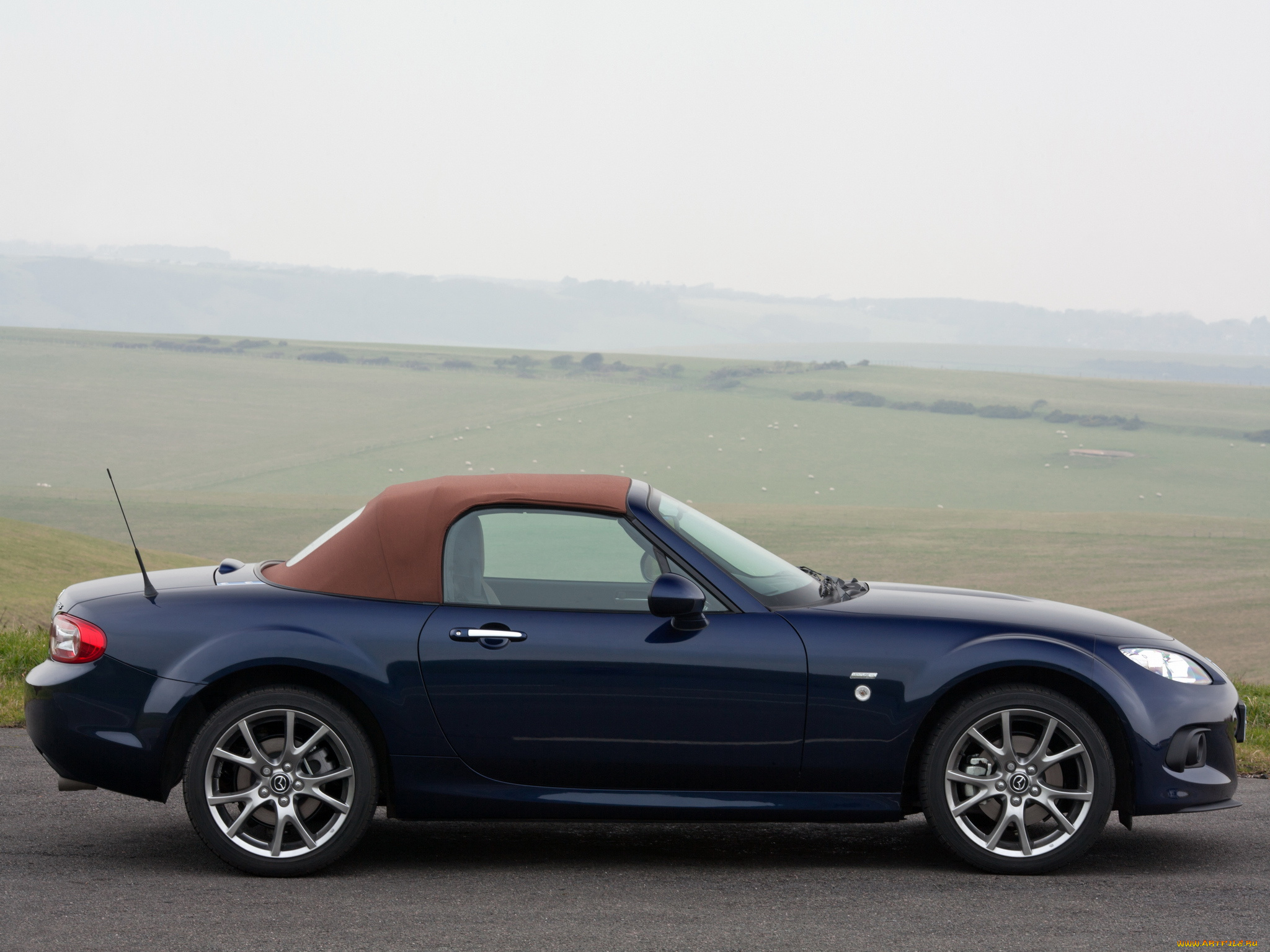 автомобили, mazda, venture, 2013, синий, roadster, mx-5, nc2