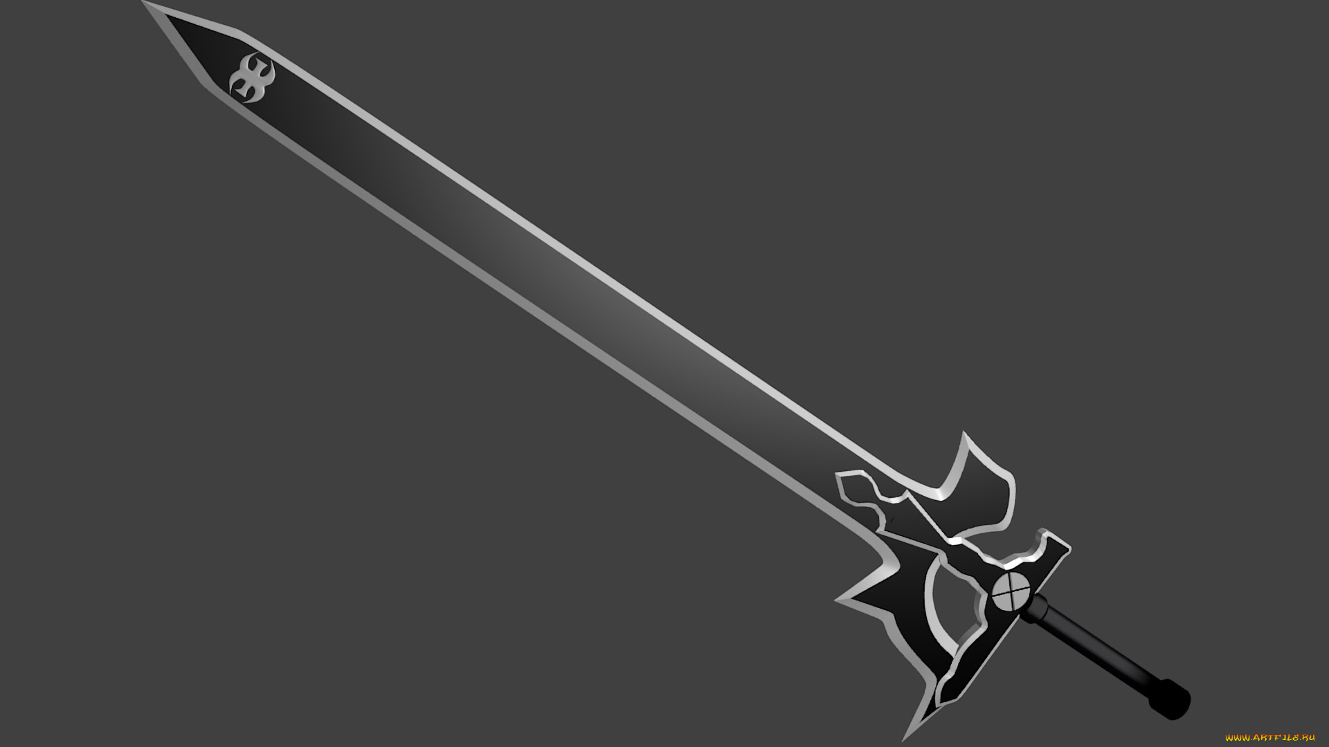 аниме, sword, art, online, меч