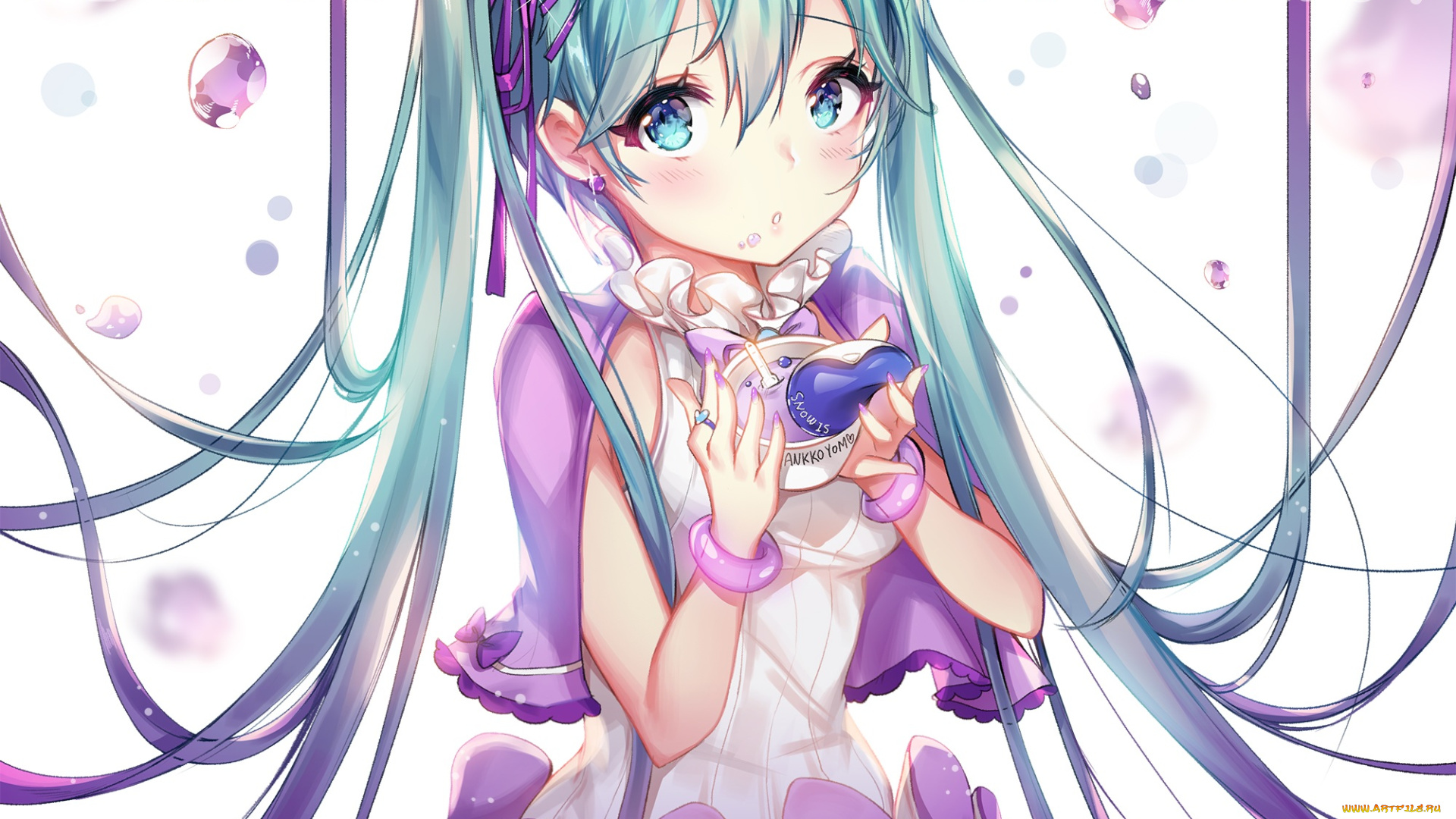 аниме, vocaloid, hatsune, miku