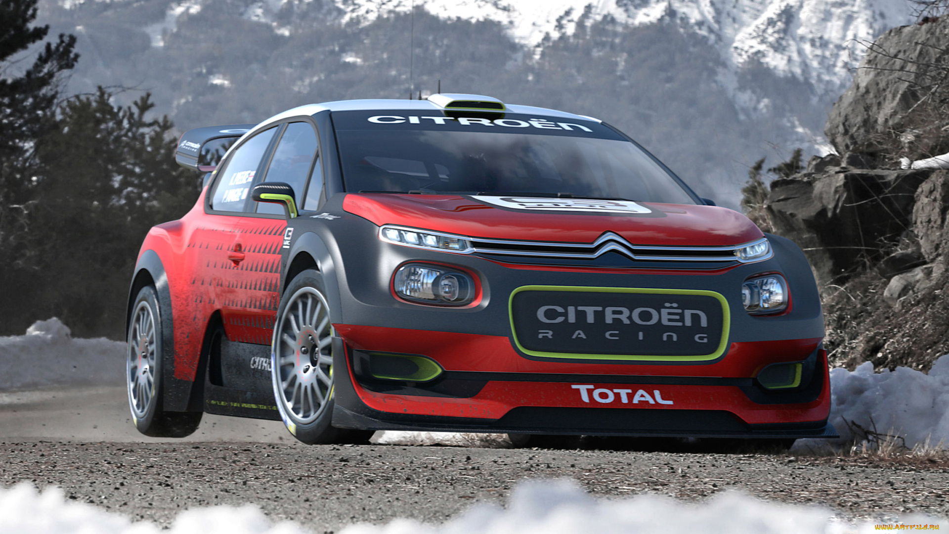 citroen, c3-wrc, concept, 2016, автомобили, citroen, ds, c3-wrc, 2016, concept