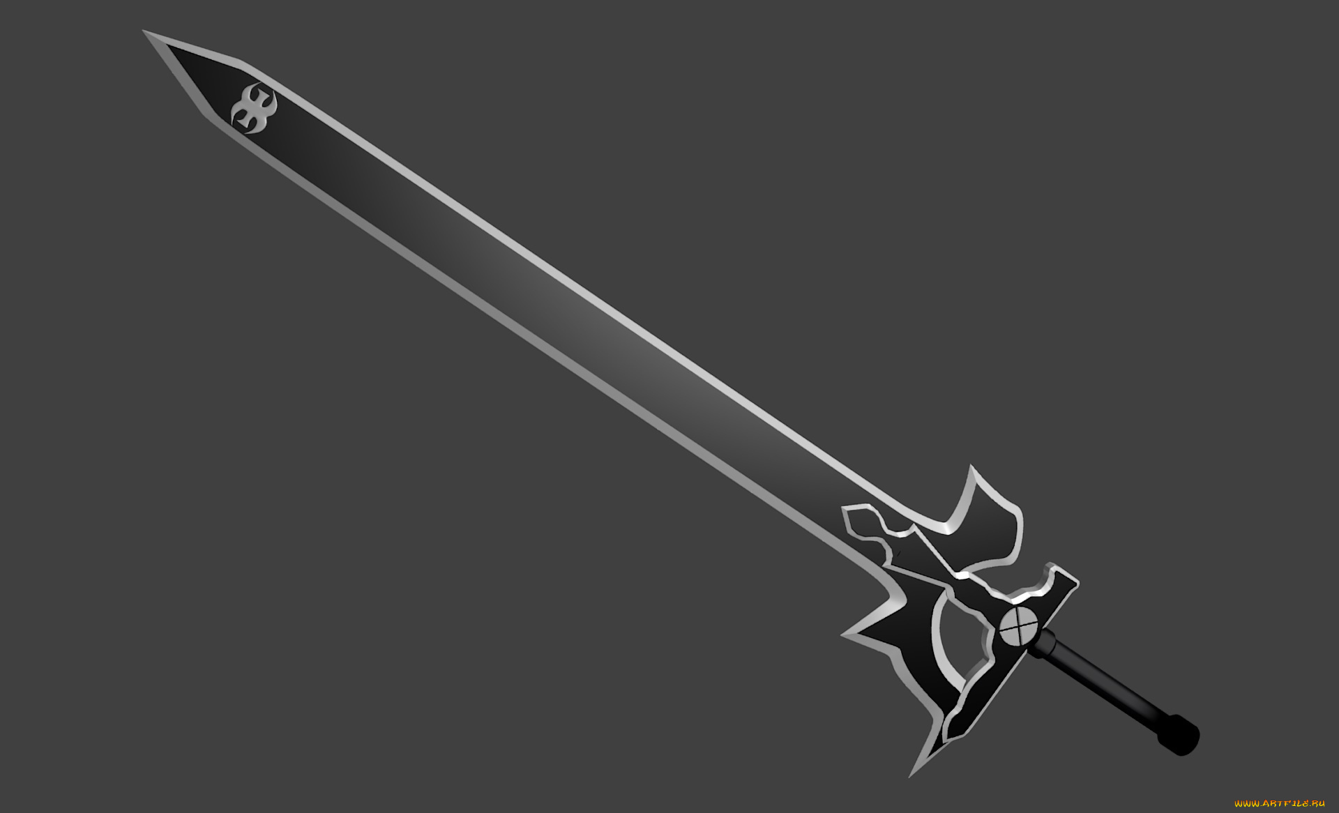 аниме, sword, art, online, меч