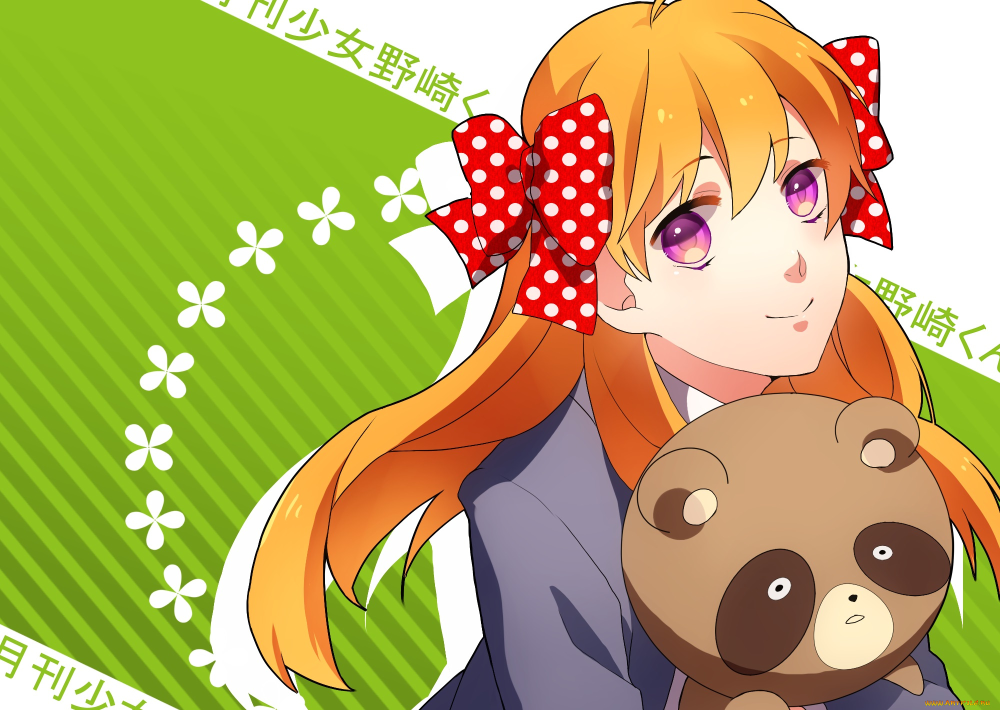 аниме, gekkan, shoujo, nozaki-kun, sakura, chiyo