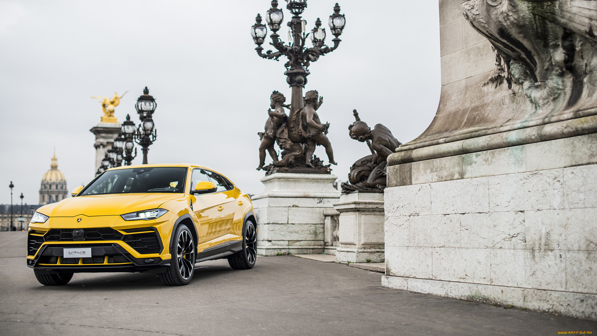 lamborghini, urus, 2019, автомобили, lamborghini, жёлтый, 2019, urus