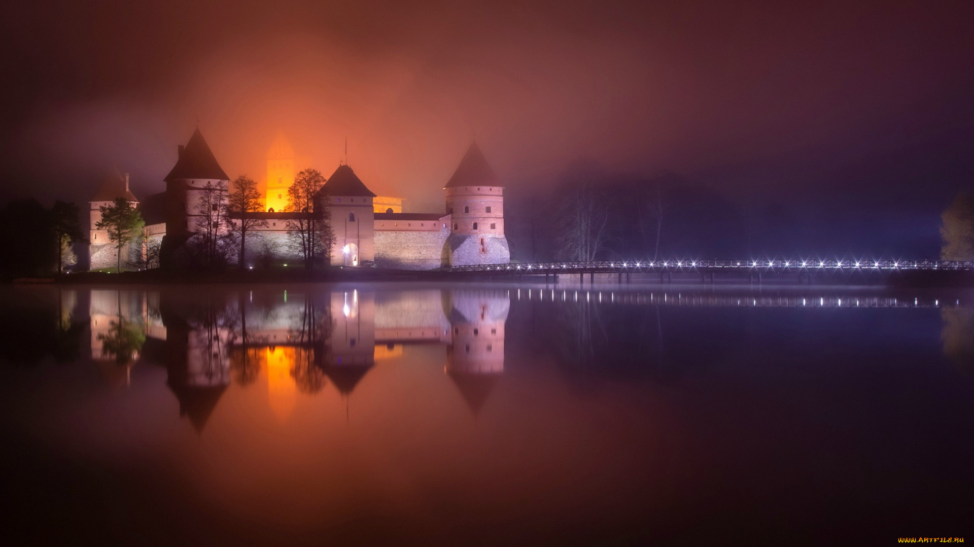 trakai, castle, города, тракайский, замок, , литва, trakai, castle