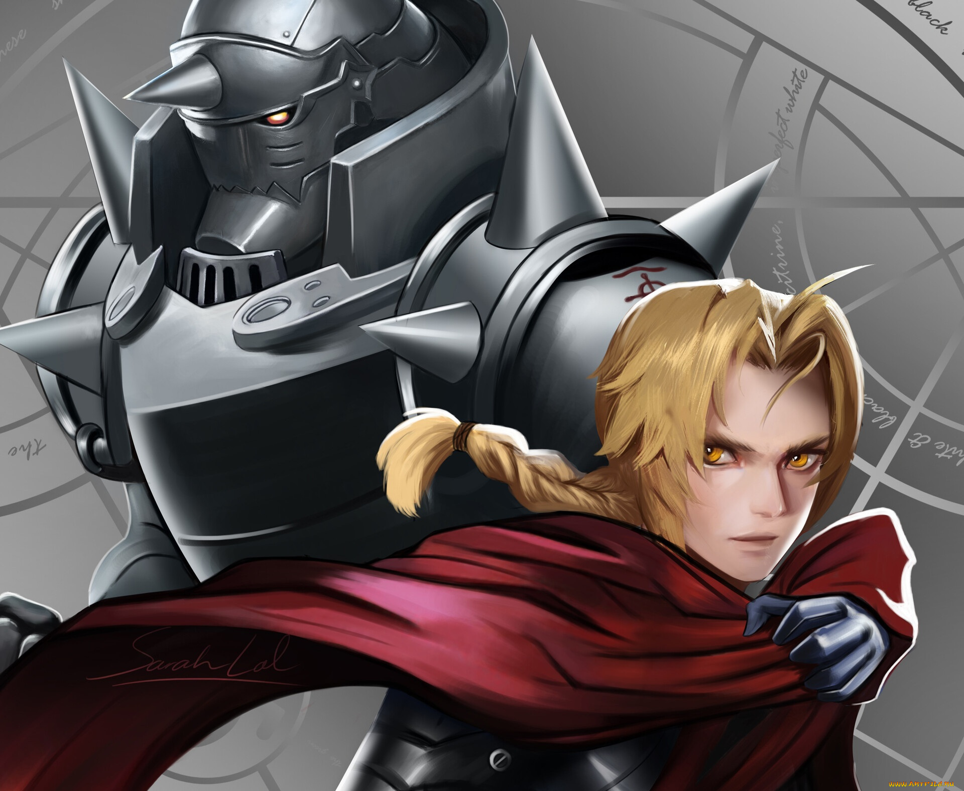 аниме, fullmetal, alchemist, стальной, алхимик