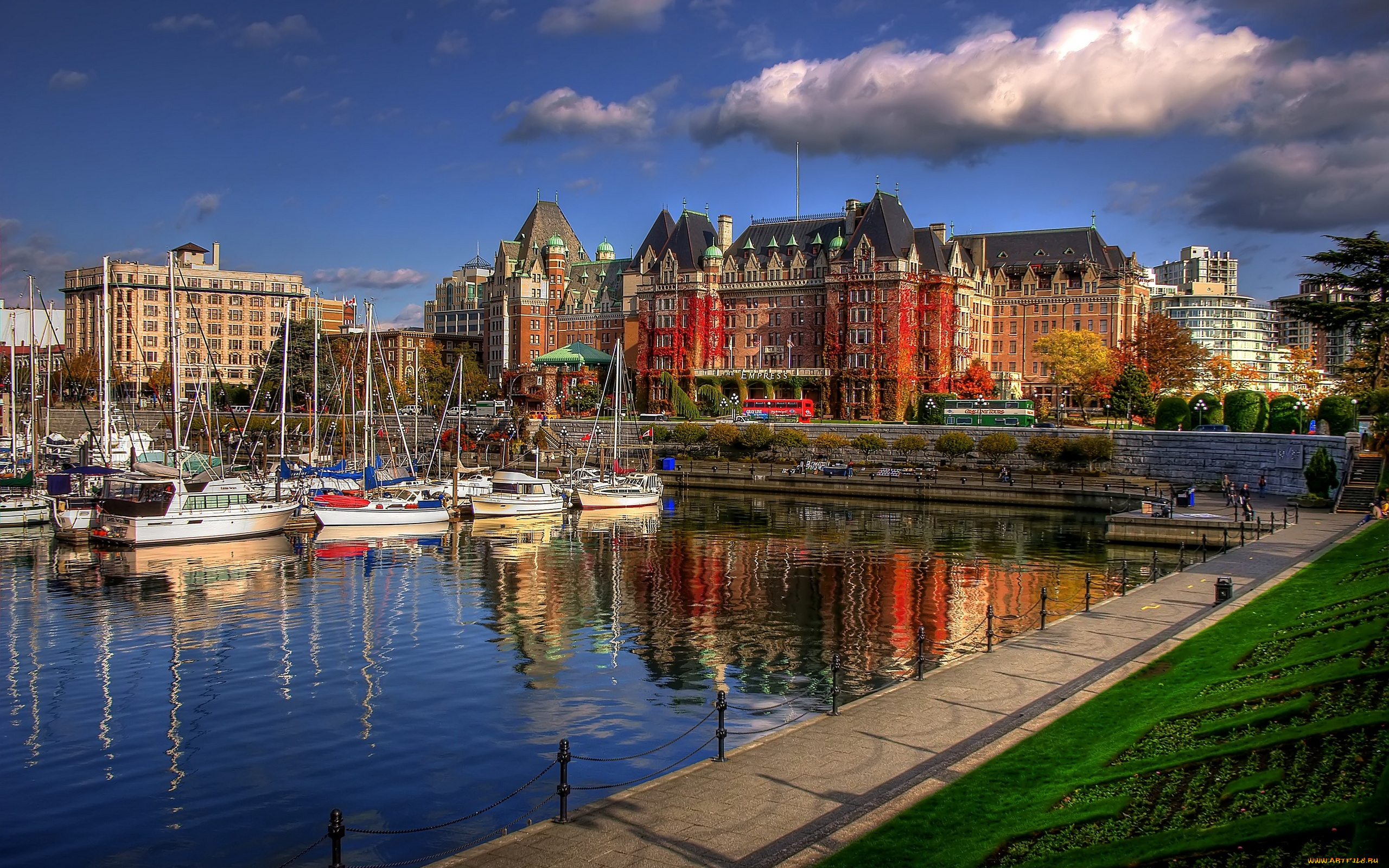 victoria, british, columbia, города, панорамы