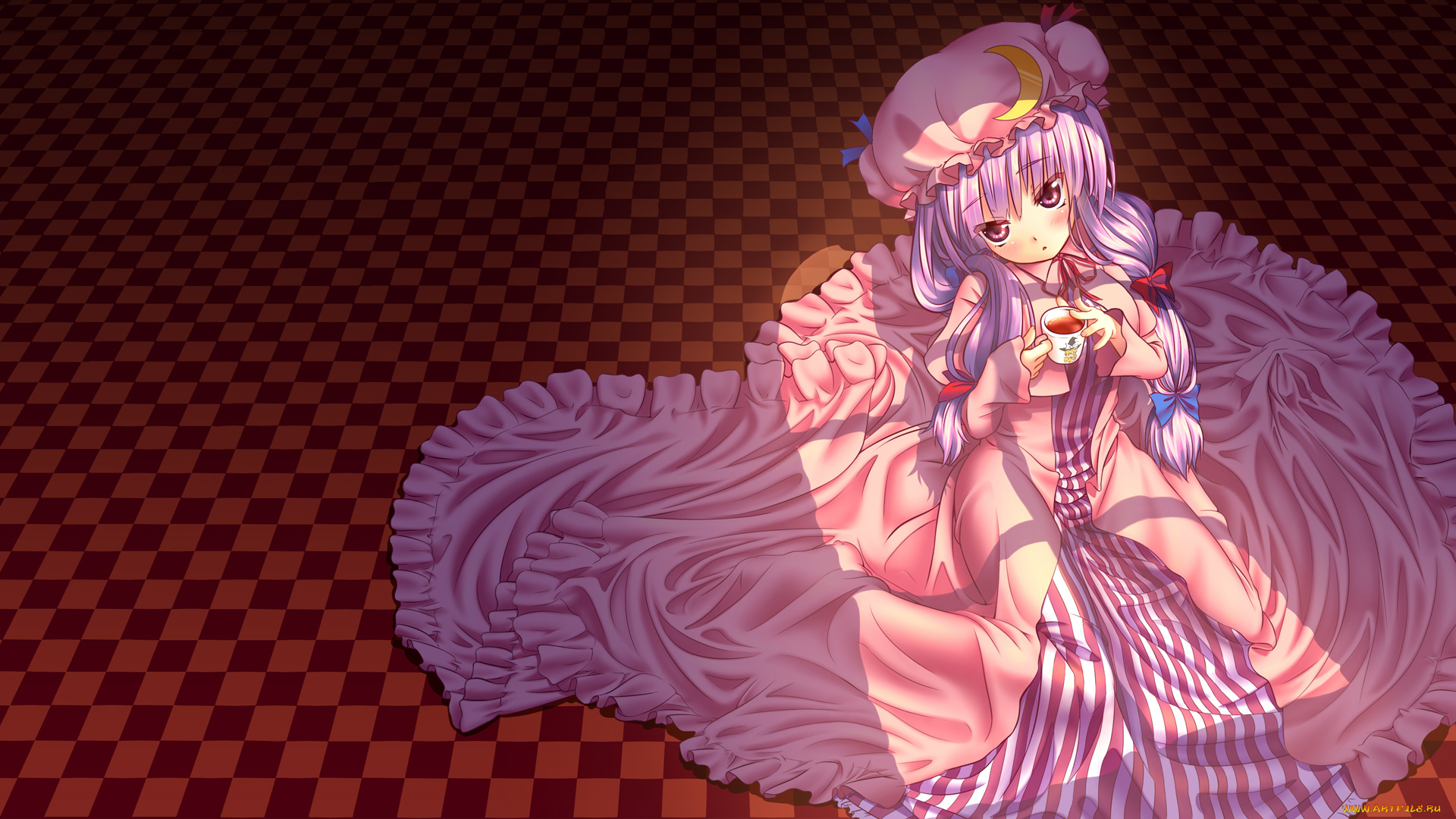 touhou, аниме, patchouli, knowledge