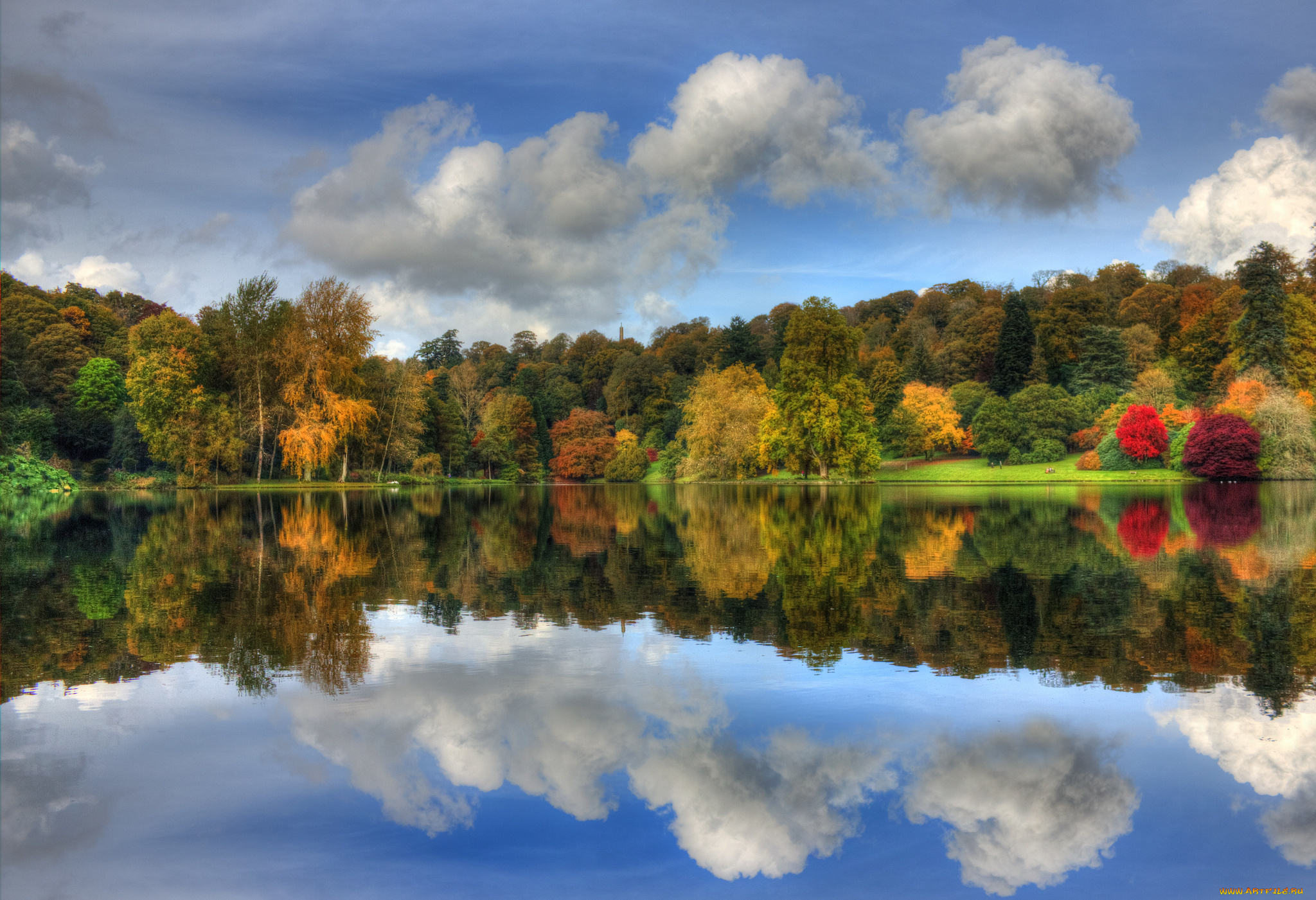 природа, реки, озера, hdr