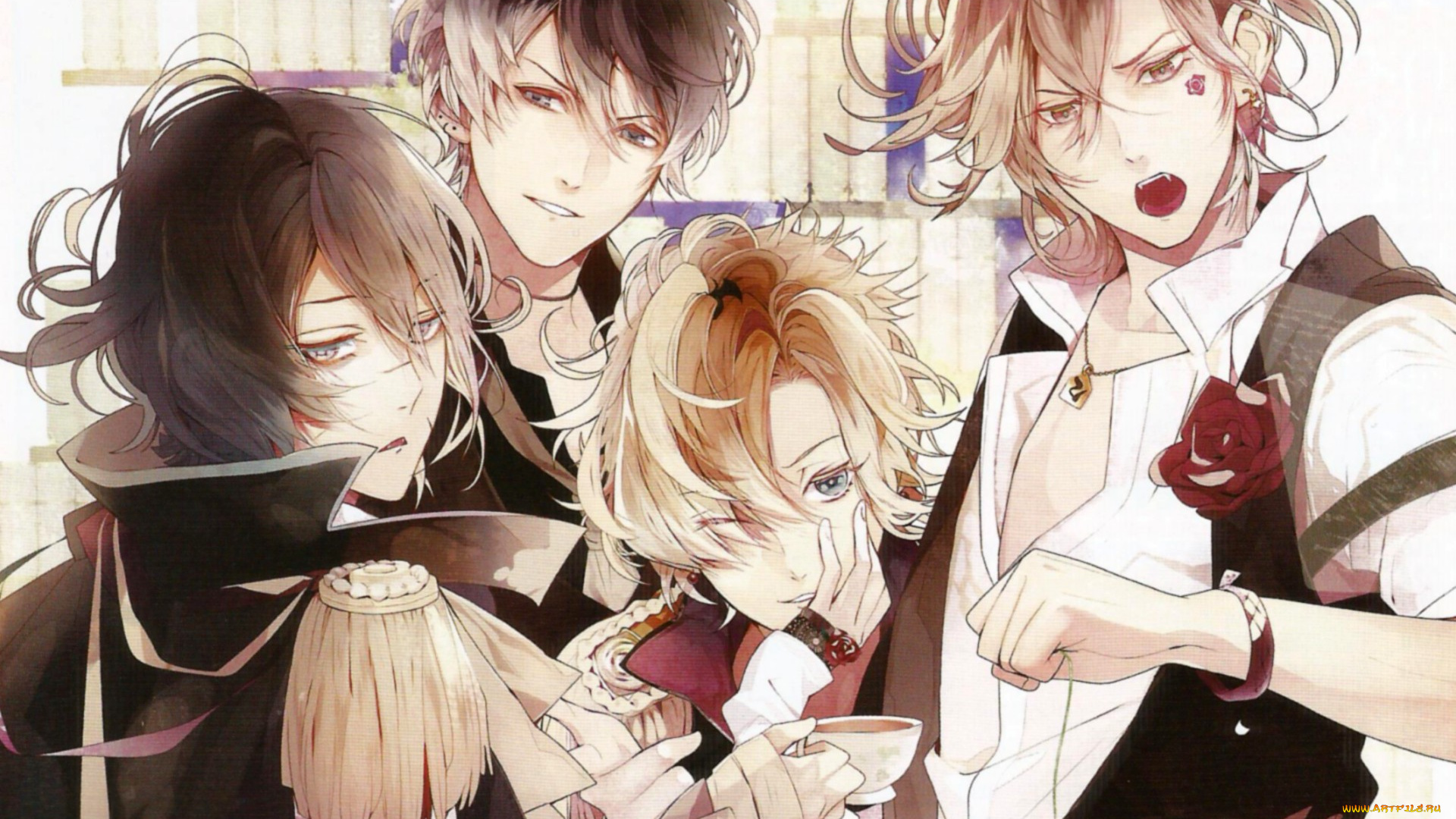 аниме, diabolik, lovers, дьявольские, возлюбленные