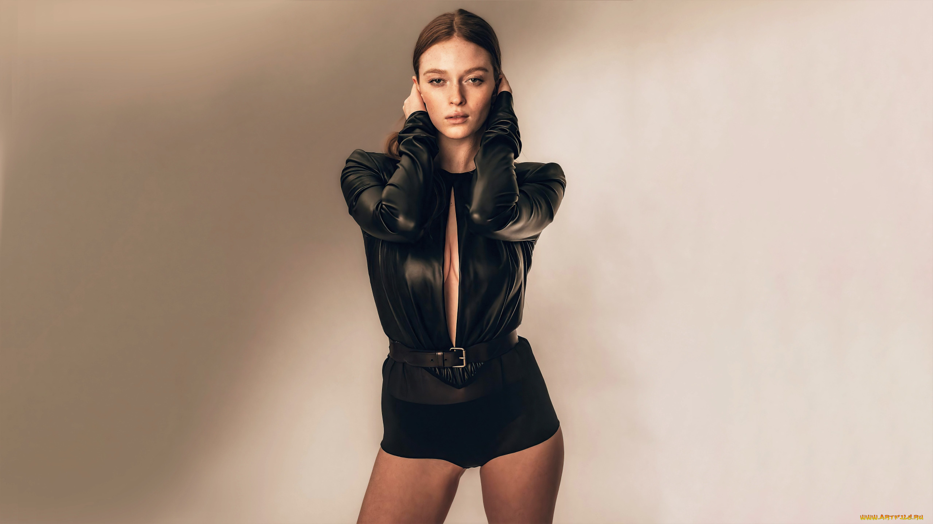 larsen, thompson, девушки, шатенка, наряд