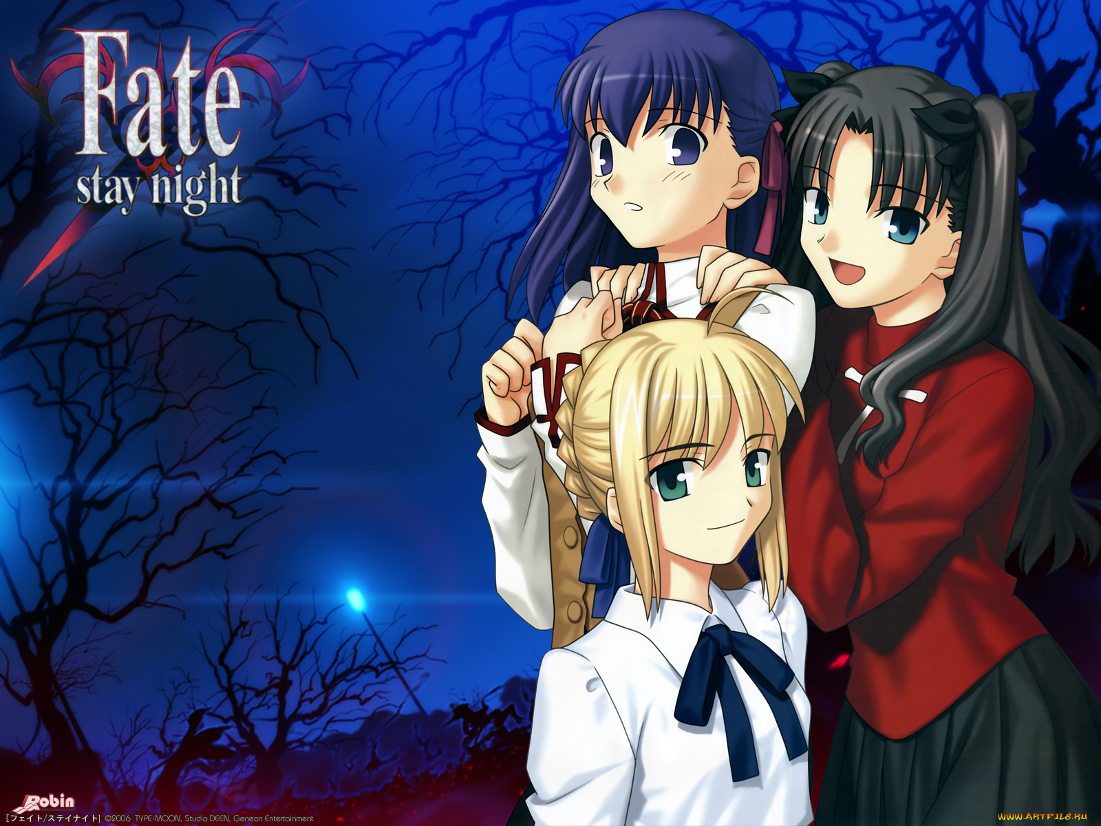 аниме, fate, stay, night