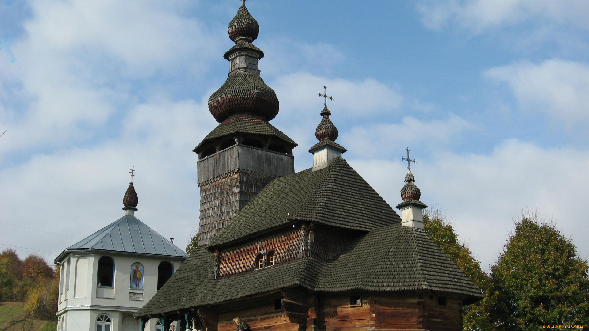 церковь, святого, архангела, михаила, xvi, век, города, православные, церкви, монастыри