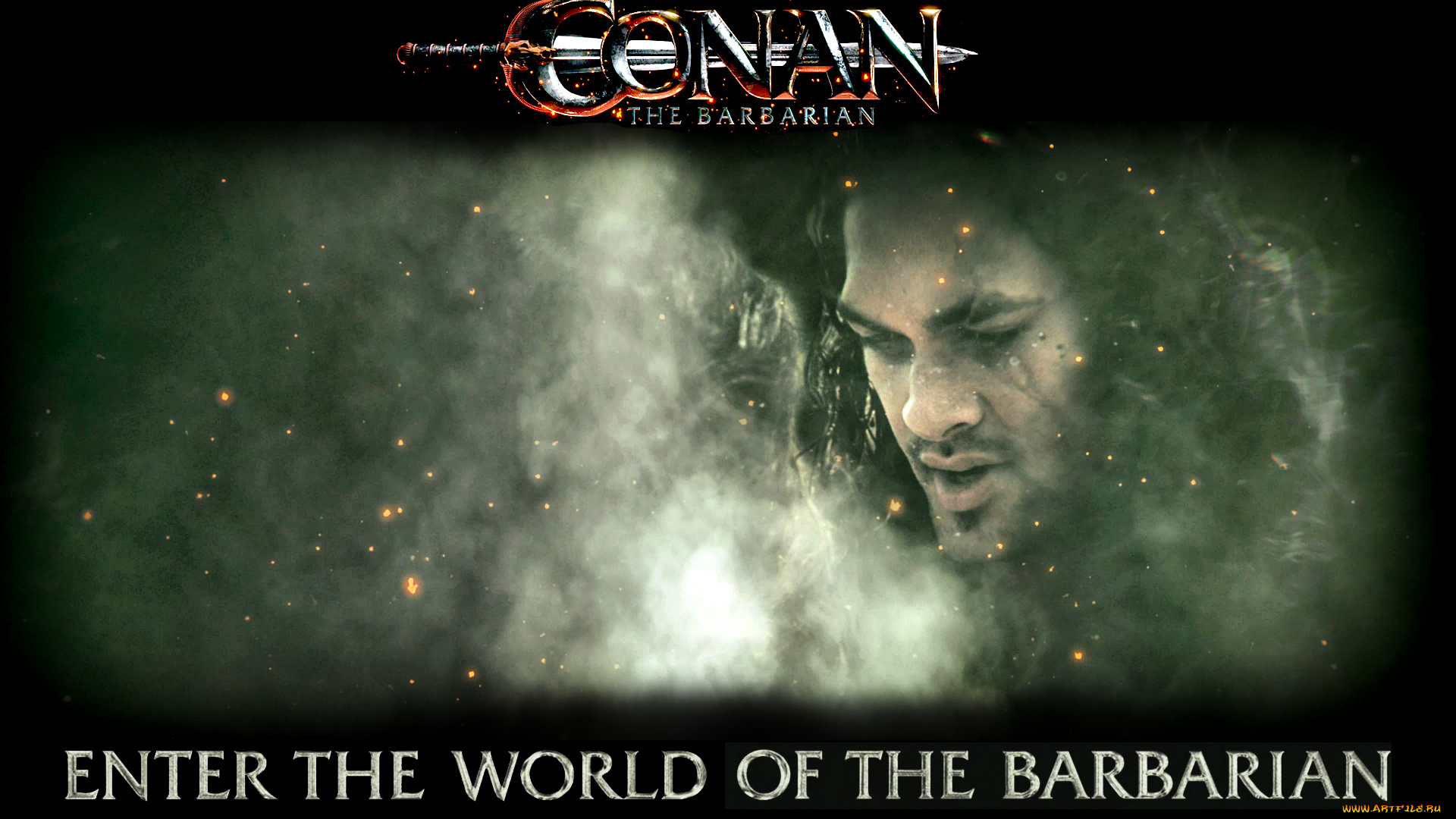 conan, the, barbarian, 3d, кино, фильмы, 2011