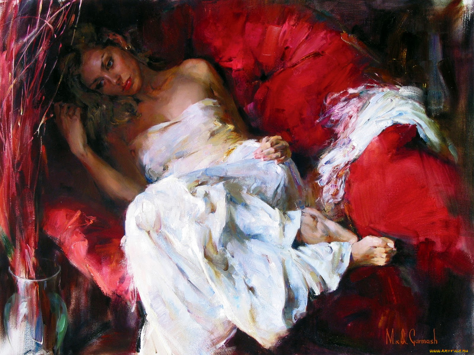 michael, inessa, garmash, рисованные, кресло