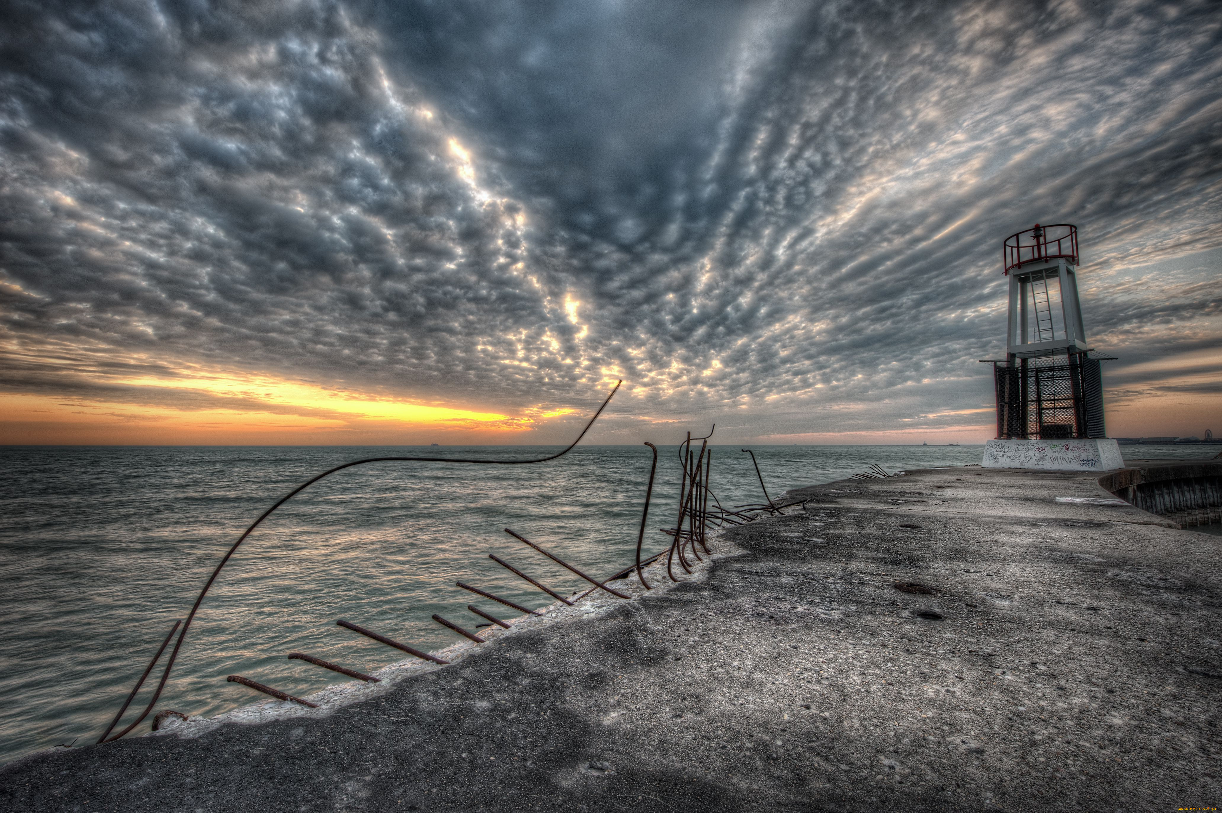 природа, маяки, море, lighthouse