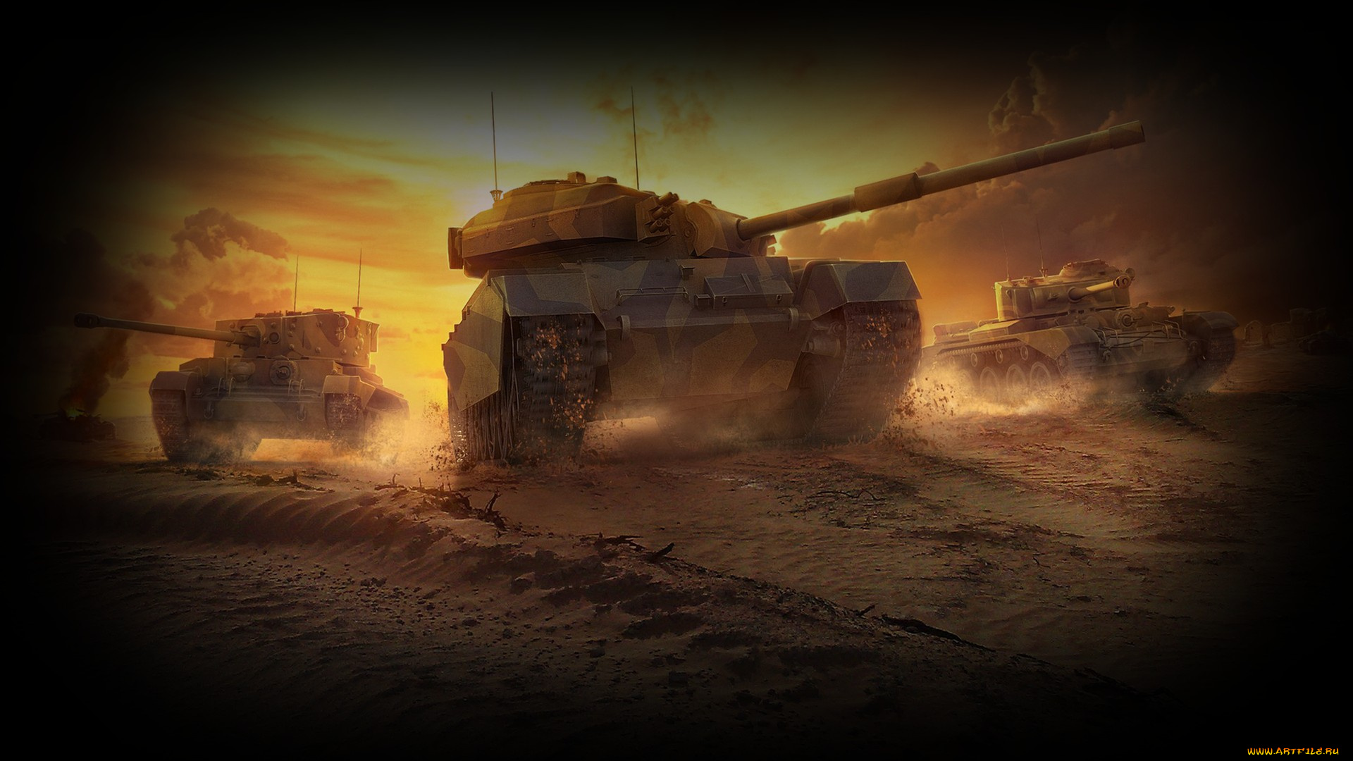 world, of, tanks, видео, игры, мир, танков, пустыня, песок, танки, бой