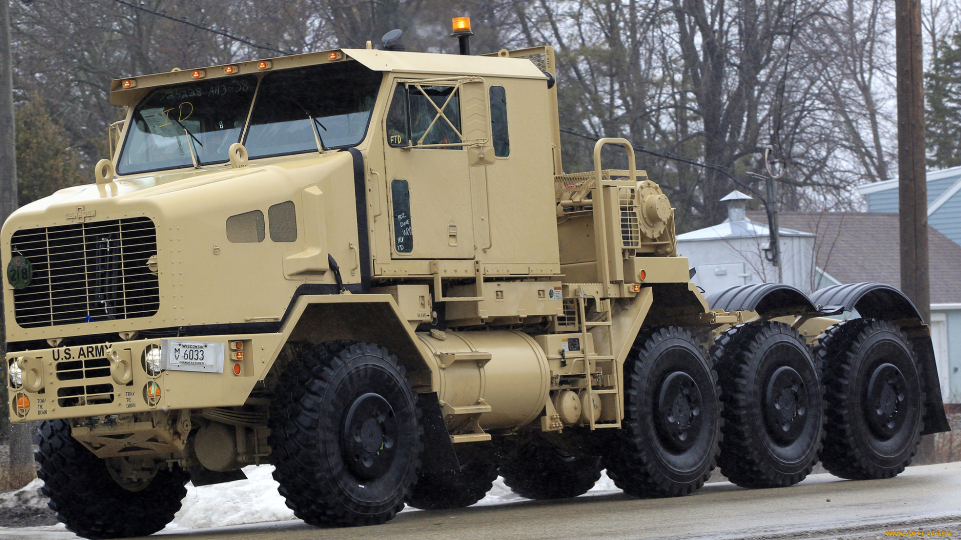 oshkosh, техника, военная, техника, тягач