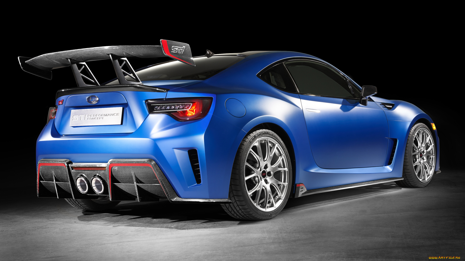 автомобили, subaru, синий, 2015г, concept, performance, sti, brz