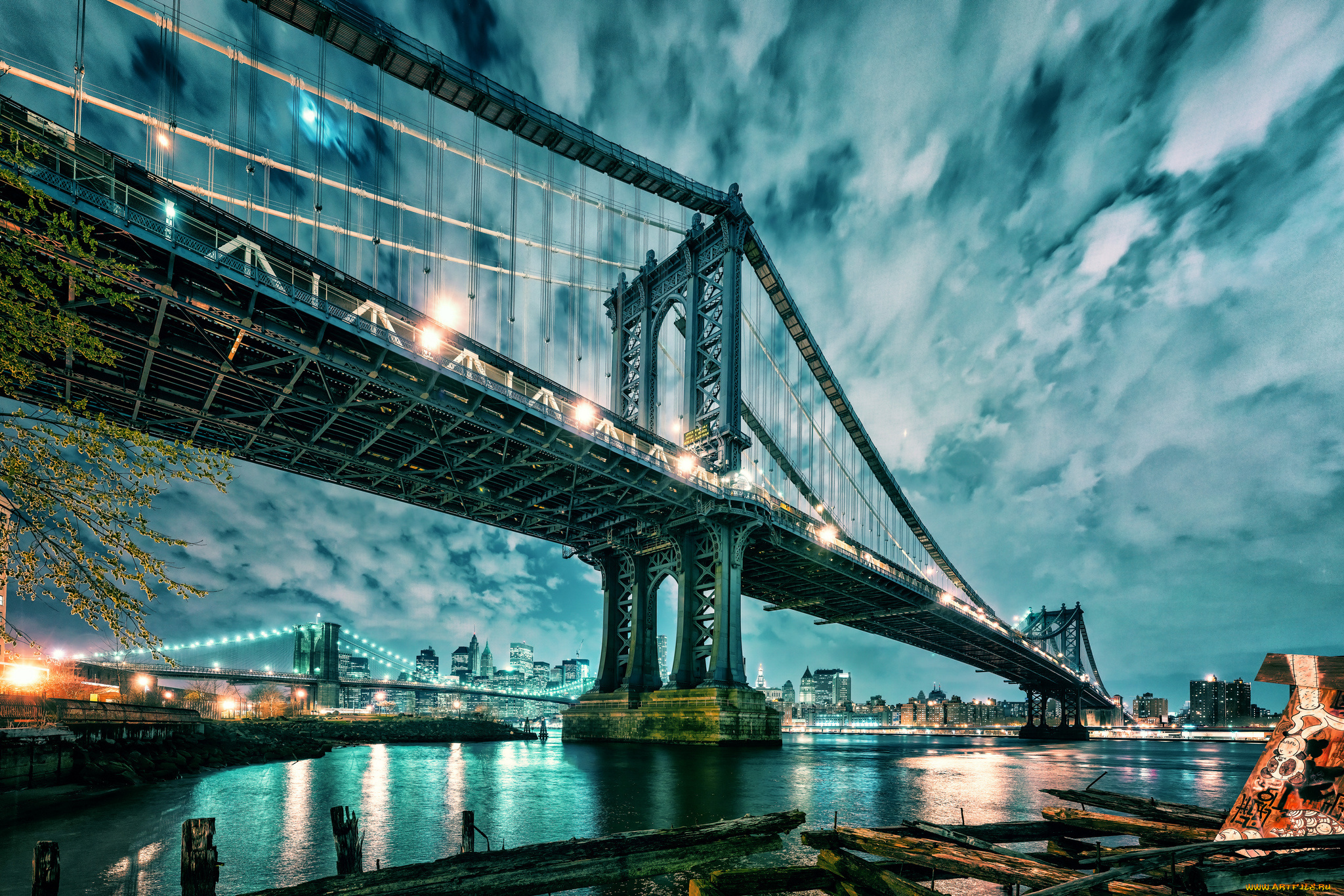 архитектура страны Бруклинский мост без смс