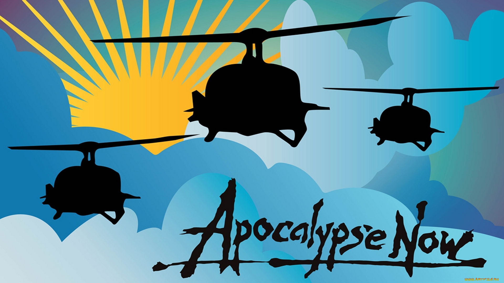 рисованное, кино, apocalypse, now, апокалипсис, сегодня, культовый, фильм, военная, драма