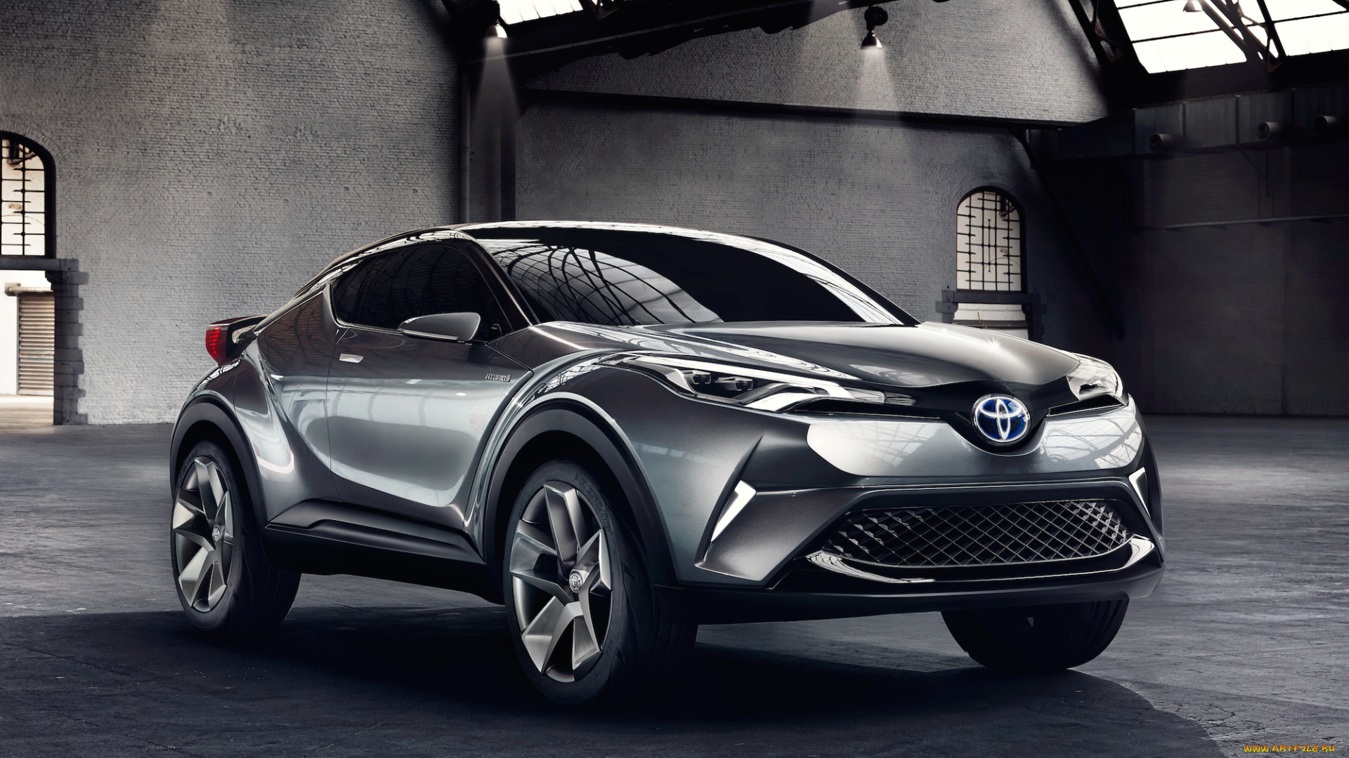 toyota, c, hr, concept, 2015, автомобили, toyota, c, hr, concept, 2015, гараж, car, crossover