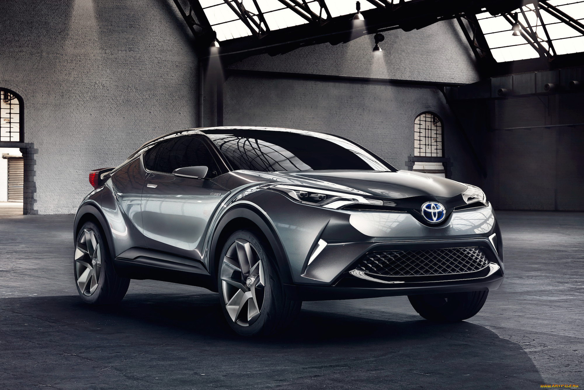 toyota, c, hr, concept, 2015, автомобили, toyota, c, hr, concept, 2015, гараж, car, crossover