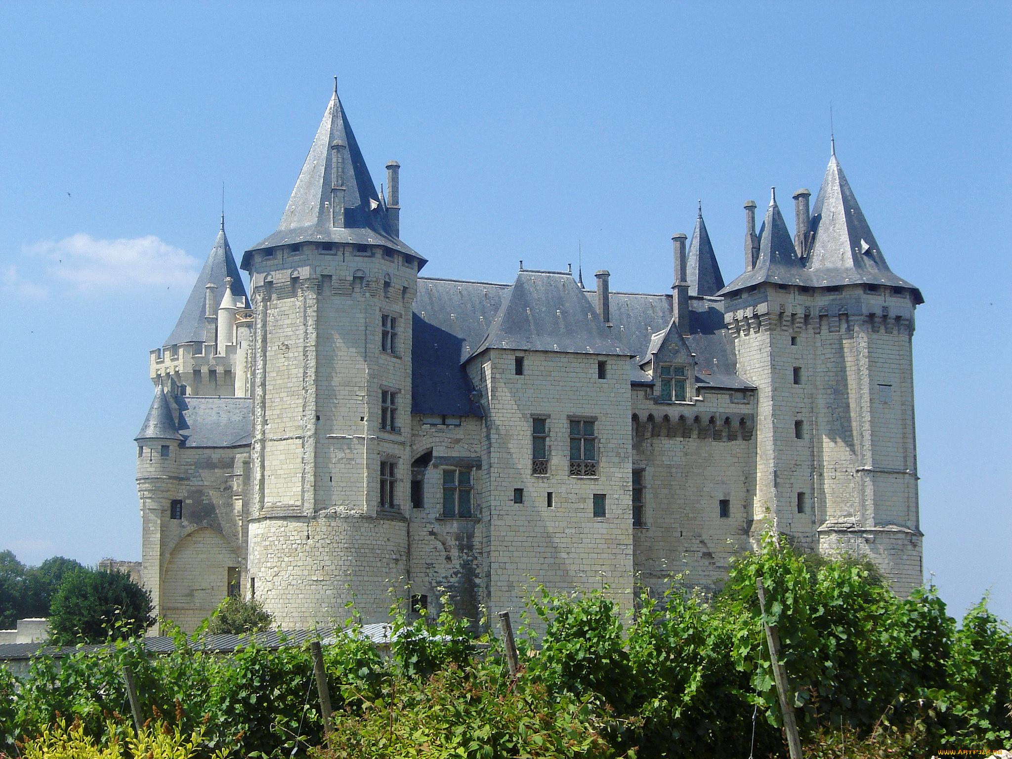 Chateau de Saumur, Saumur, France загрузить