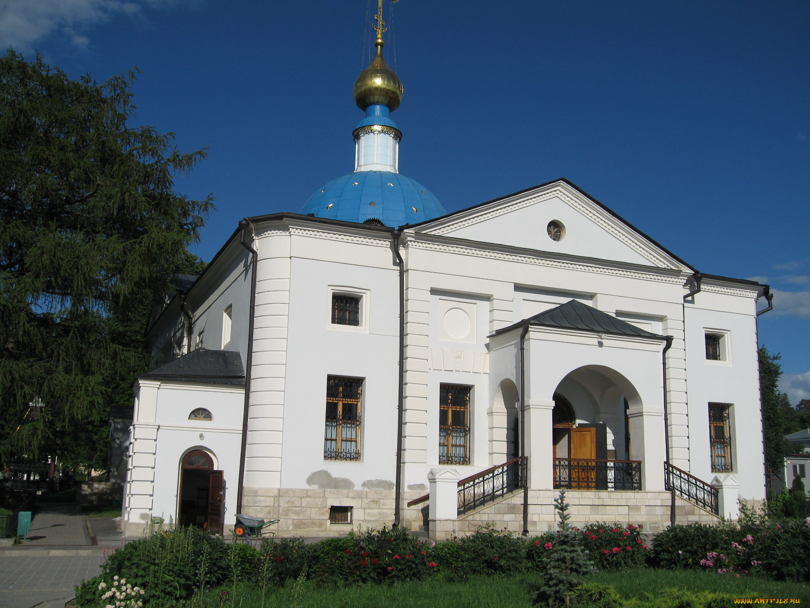 оптина, пустынь, казанский, храм, города, православные, церкви, монастыри