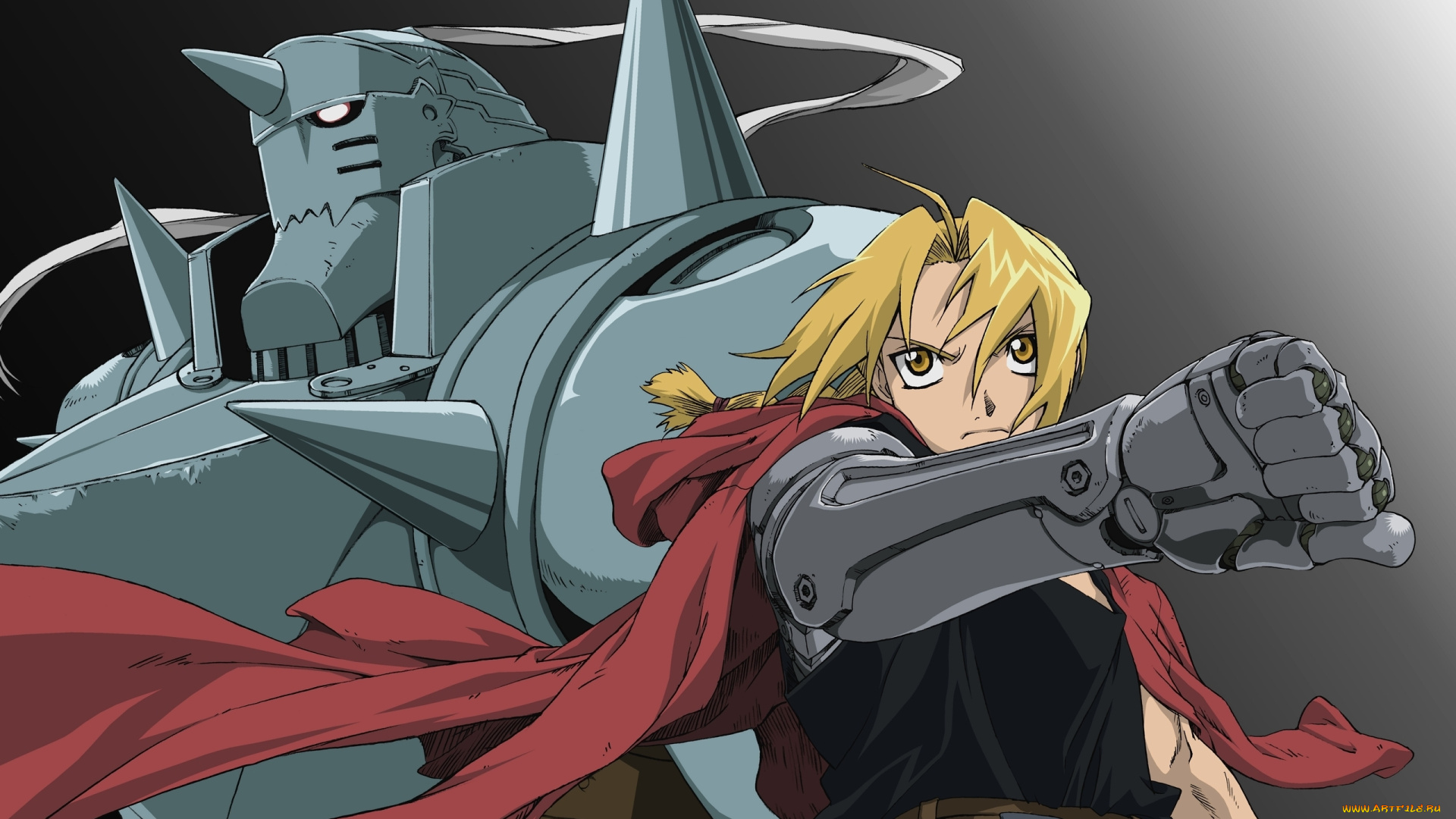 аниме, fullmetal, alchemist